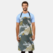 Japans patroon. Traditionele achtergrond van motie Schort (Gedragen)