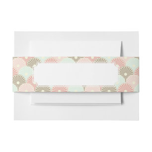 Japans  patroon uitnodigingen wikkel