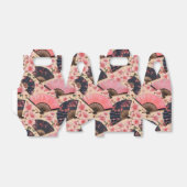 japans patroonpartijtje gunstiger vak bedankdoosjes (Uitgevouwen)