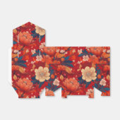 japans patroonpartijtje gunstiger vak bedankdoosjes (Uitgevouwen)