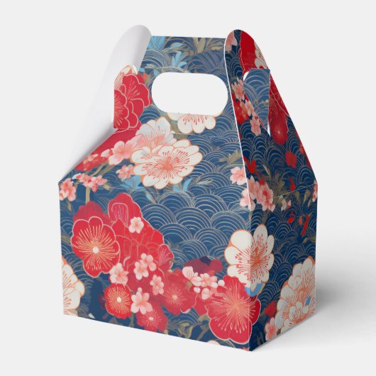 japans patroonpartijtje gunstiger vak bedankdoosjes (Voorkant Zijde)