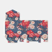 japans patroonpartijtje gunstiger vak bedankdoosjes (Uitgevouwen)