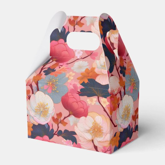 japans patroonpartijtje gunstiger vak bedankdoosjes (Voorkant Zijde)