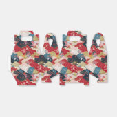 japans patroonpartijtje gunstiger vak bedankdoosjes (Uitgevouwen)