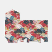 japans patroonpartijtje gunstiger vak bedankdoosjes (Uitgevouwen)