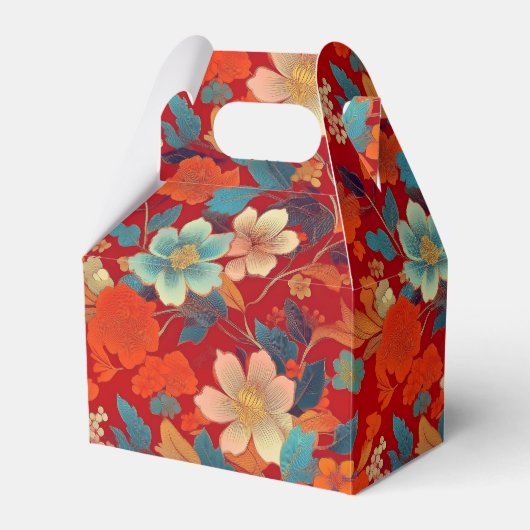 japans patroonpartijtje gunstiger vak bedankdoosjes (Voorkant Zijde)