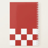 Japans patroonpatroon voor het festival planner (Achterkant)