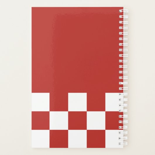 Japans patroonpatroon voor het festival planner (Achterkant)