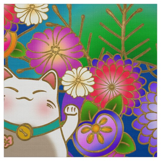 Japans patroonweefsel met maffia stof (Swatch)