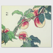 Japans PEACH TREE Inpakpapier (Vlak)