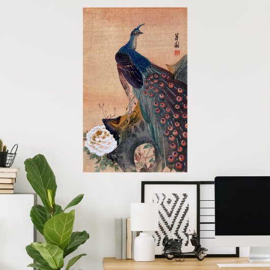 Japans Peacock nr. 1 Poster (Thuiskantoor)