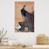 Japans Peacock nr. 1 Poster (Keuken)