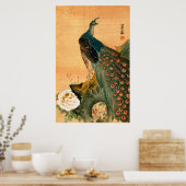 Japans Peacock nr. 2 Poster (Keuken)