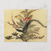  Japans perkament sparen de Datum Aankondigingskaart (Voorkant)