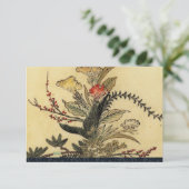  Japans perkamentenpark met enveloppen RSVP Kaartje (Staand voorkant)