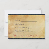  Japans perkamentenpark met enveloppen RSVP Kaartje (Achterkant)