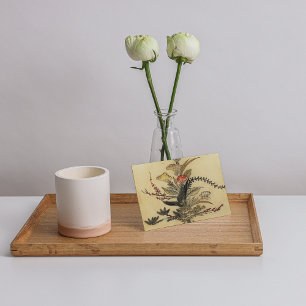 Japans perkamentenpark met enveloppen RSVP Kaartje