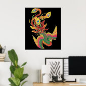 Japans Phoenix Poster (Thuiskantoor)