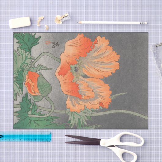 JAPANS POPPY-Tissue Paper Tissuepapier (Craft)