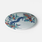 Japans porselein Japandi Bonsai boom Papieren Bordje (Gekanteld)