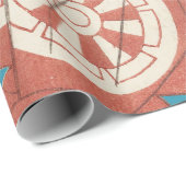 Japans portret - Aankomst met zwaard Cadeaupapier (Rol Hoek)