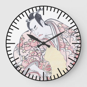 Japans Portret ukiyo-E van Minamoto geen Yorimitsu Grote Klok