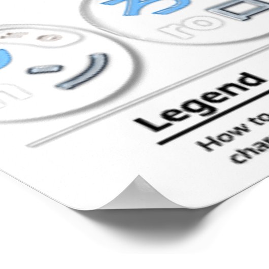 Japans Poster Grote Kana (Hoek)