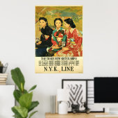 Japans Poster voor cruiseschepen (Thuiskantoor)