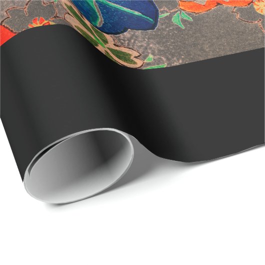 JAPANS PRINT ANTIEK PATROON Wrapping Paper Cadeaupapier (Rol Hoek)