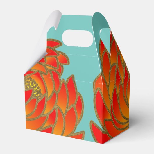 Japans print thema bedankdoosjes (Achterkant)