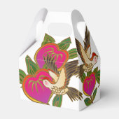 Japans printontwerp - kimono patroon bedankdoosjes (Achterkant)