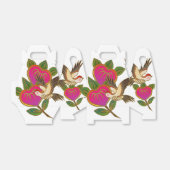 Japans printontwerp - kimono patroon bedankdoosjes (Uitgevouwen)