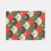 Japans printontwerp - kimono patroon fleece deken (Voorkant (Horizontaal))