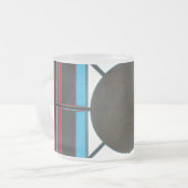 Japans prototype matglas koffiemok (Voorkant links)