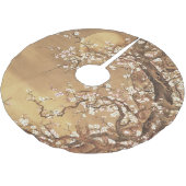 Japans  pruim bloeit in maanlicht kerstboom rok (Gekanteld)