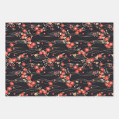 japans pruimenbloesemgolfpatroon inpakpapier vel (Voorkant 2)