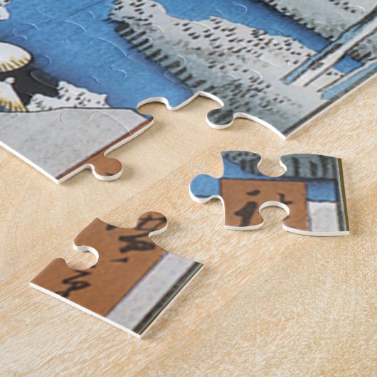 Japans  puzzel legpuzzel (Zijkant)