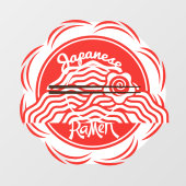 Japans Ramen Noodle Restaurant Gevel 1 Raamsticker (Vel)