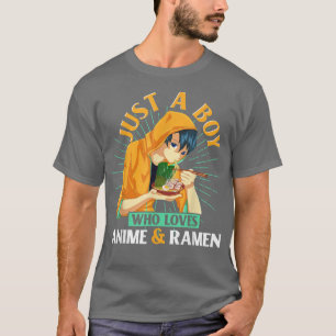 Japans Ramen Noodles Boys Anime Otaku Japan Mang T-shirt