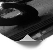 Japans Ramen Restaurant bij nacht Poster (Hoek)