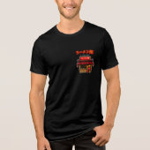 Japans Ramen Shop restaurant Tri-Blend Shirt (Voorkant)