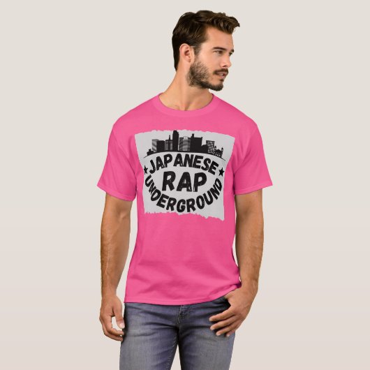 Japans Rap Underground Japans T-shirt (Voorkant volledig)