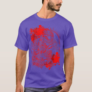Japans regendraak met dampgolf - Japanse kunst117 T-shirt