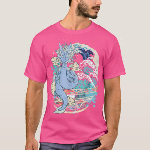 Japans regendraak met dampgolf - Japanse kunst119 T-shirt