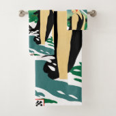 Japans Reizen Toerisme Poster jaren 1930 Art Deco  Bad Handdoek (Insitu)