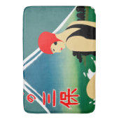 Japans Reizen Toerisme Poster jaren 1930 Art Deco  Badmat (Voorkant Verticaal)