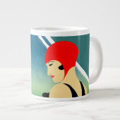 Japans Reizen Toerisme Poster jaren 1930 Art Deco  Grote Koffiekop (Voorkant rechts)