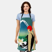 Japans Reizen Toerisme Poster jaren 1930 Art Deco  Schort (Gedragen)