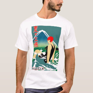 Japans Reizen Toerisme Poster jaren 1930 Art Deco  T-shirt
