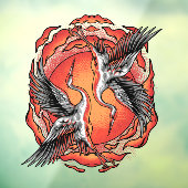 Japans restaurant-restaurant voor vliegende vliege raamsticker (Vel 3)